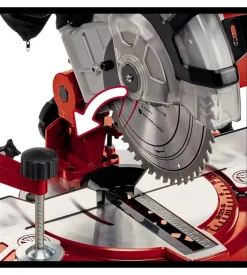 Troncatrice per legno einhell "tc-ms 2112" 1400 watt diametro lama 210 mm