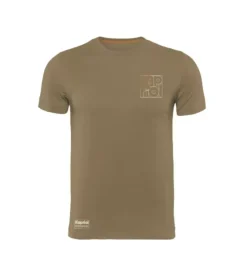 T-shirt da lavoro kapriol "enjoy" tortora tg l