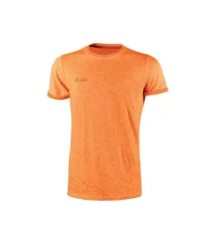 T-shirt fluo orange fluo u-power - taglia 2xl
