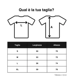 T-shirt unisex eurobrico tg m