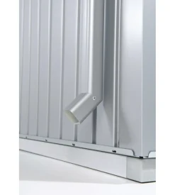 Tubi pluviali per casetta avantgarde argento metallizzato 2 unità - biohort. 44022