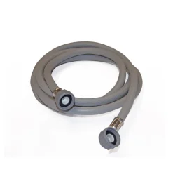 Tubo carico lavatrice attacco diritto - curvo 250 cm.