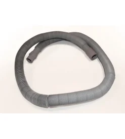 Tubo estensibile per scarico lavatrice attacco diritto - diritto 120 - 400 cm.