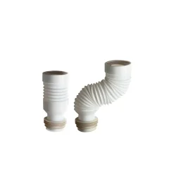 Tubo flessibile per collegamento wc eko da cm.23 a cm.57 dm.9