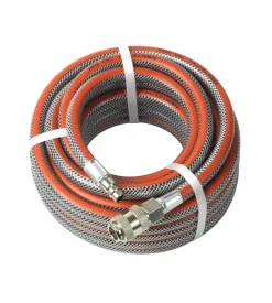 Tubo per aria in pvc con raccordo 10 metri - ribimex.