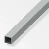 Tubo quadrato alluminio 20x20 inox.spa.1