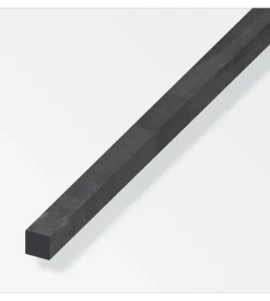 Tubo quadrato 10x10 acciaio laminato - 1 metro.