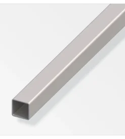 Tubo quadrato 20x20x1 acciaio - 1 metro.