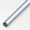 Tubo tondo 23.5x1.5 alluminio naturale - 2,5 metri.