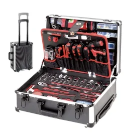 Valigetta trolley con utensili composta da 356 pezzi