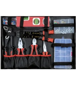 Valigetta trolley con utensili composta da 356 pezzi