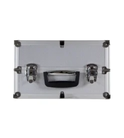 Valigia portautensili estensibile valex in alluminio 5 scomparti 37x28x22 cm