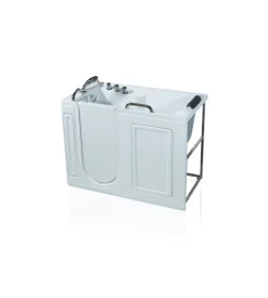 Vasca da bagno con sportello apertura a sinistra 133,4x67,3x101,6 cm