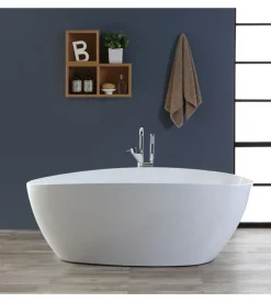 Vasca da bagno "maggiore" bianco lucido, 157x71x56 cm