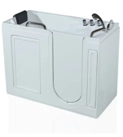Vasca per anziani con sportello apertura a destra 133,4x67,3x101,6 cm