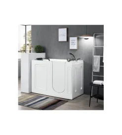 Vasca per anziani con sportello apertura a destra 133,4x67,3x101,6 cm