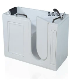 Vasca per anziani con sportello apertura a destra 133,4x67,3x101,6 cm
