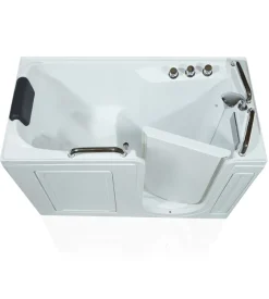 Vasca per anziani con sportello apertura a destra 133,4x67,3x101,6 cm