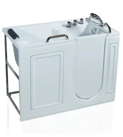 Vasca per anziani con sportello apertura a destra 133,4x67,3x101,6 cm