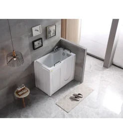 Vasca per anziani con sportello apertura a destra 110x63x97 cm