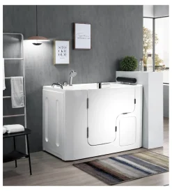 Vasca per anziani con sportello apertura a sinistra 133x67x90 cm