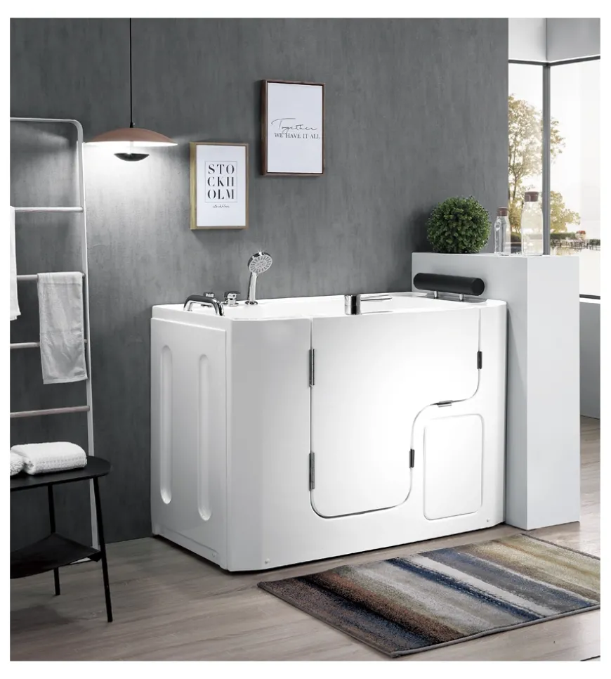 Vasca per anziani con sportello apertura a sinistra 133x67x90 cm