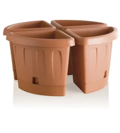 Vaso angolo victoria terracotta