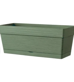 Vaso da giardino "casetta save" verde lichene, 49 cm