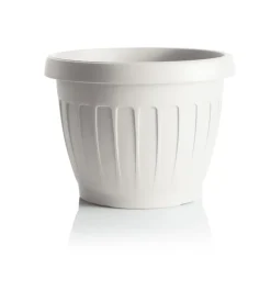 Vaso terra d. 30 bianco