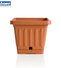 Vaso terra quadrato cm. 30 terracotta