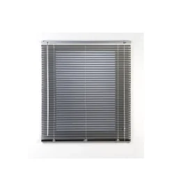 Veneziana in alluminio "techno" grigio, 75x160 cm