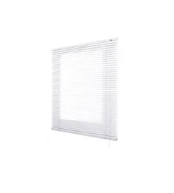 Veneziana in alluminio "techno" bianca, 90x250 cm