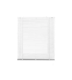 Veneziana in alluminio "techno" bianca, 75x160 cm