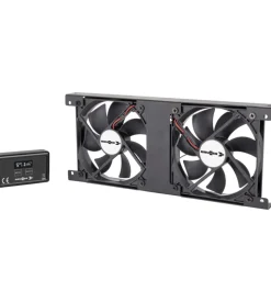 Ventilatore frigo brunner "vento swift 120 " con display touchscreen 24,8x12x3 cm