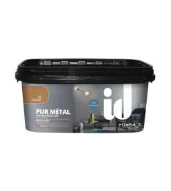 Vernice metallica lavabile  "pure coivre" colore rame - 2 lt