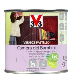 Vernice per legno - vernice pastello camera dei bambini - tenerezza - 0,25 litri