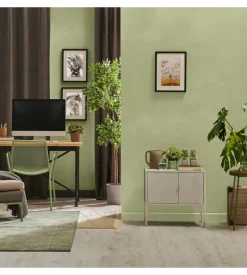 Vernice pittura decorativa lavabile, colore pistacchio - 2 lt