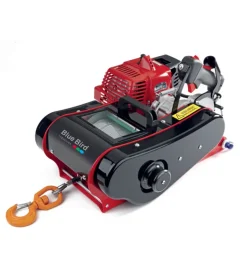 Verricello a scoppio con fune in acciaio "bb1610x" 57,9cc - blue bird