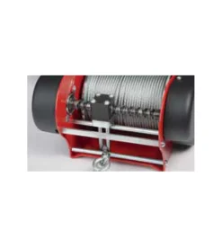 Verricello a scoppio con fune in acciaio 