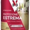Vetrificatore parquet protezione estrema, satinato incolore - 2,5 litri