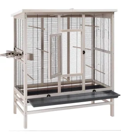 Voliera per uccelli "wilma" in legno, 131.5x67xh153 cm - ferplast