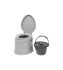 Wc chimico portatile da campeggio brunner "optitoil" 40x48x33 cm