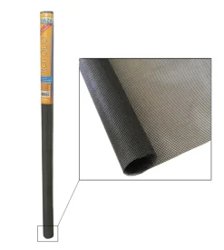 Zanzariera a rotolo in fibra di vetro grigio 80x250 cm