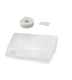 Zanzariera magnetica a pannelli per finestre bianca 150x180 cm