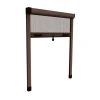 Zanzariera verticale avvolgibile "roto" marrone 80x170 cm