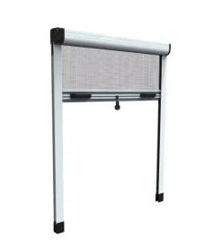 Zanzariera verticale avvolgibile "roto" bianco 80x170 cm