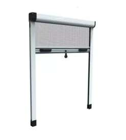 Zanzariera verticale avvolgibile "roto" bianco 100x170 cm