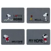 Zerbino "snoopy love" con fondo antiscivolo, 40x60 cm