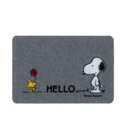 Zerbino "snoopy love" con fondo antiscivolo, 40x60 cm